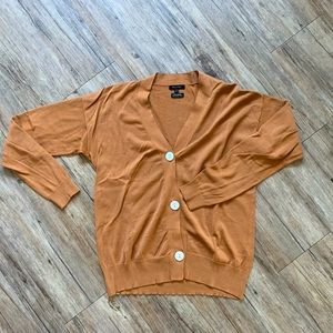 Lightweight Massimo Dutti (ITA) caramel cardi, size M